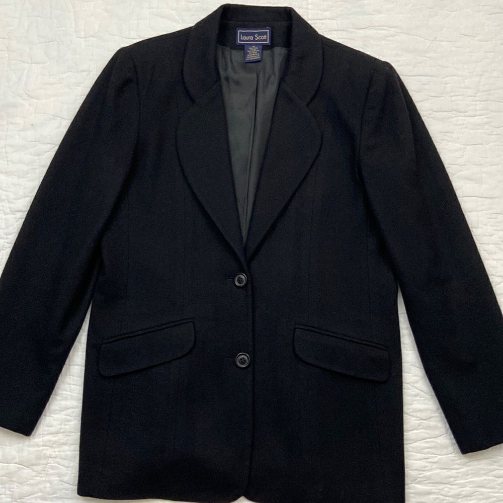Laura Scott 100% Wool Peacoat size 10